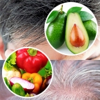 3 thực phẩm chữa tóc bạc sớm