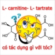 L- carnitine- L- tartrate có tác dụng gì đối với tóc?